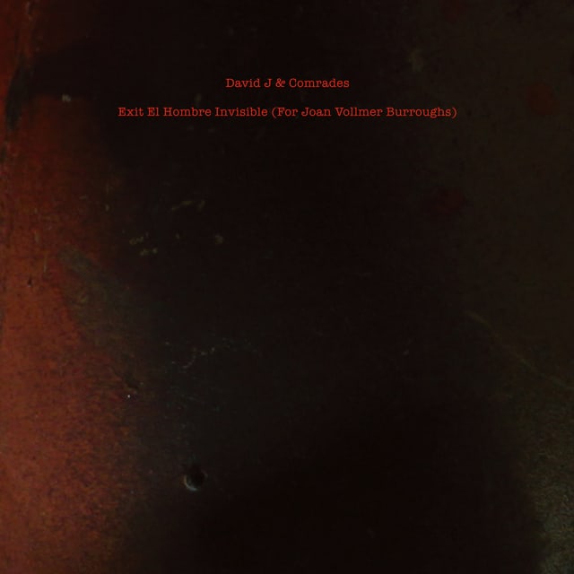 David J — Exit El Hombre Invisible cover